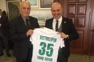 Bostanlıspor'un 35 Numarası başkan Soyer'in