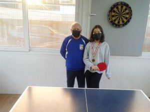 Sporcumuz Sahra masa tenisinde şampiyon