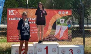 Labirent Oryantiring'de şampiyonuz