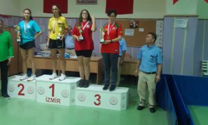 Masa Tenisi'nde yine kürsüdeyiz