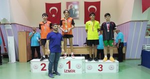 Sporcumuz Doruk'tan Masa tenisinde 3.'lük