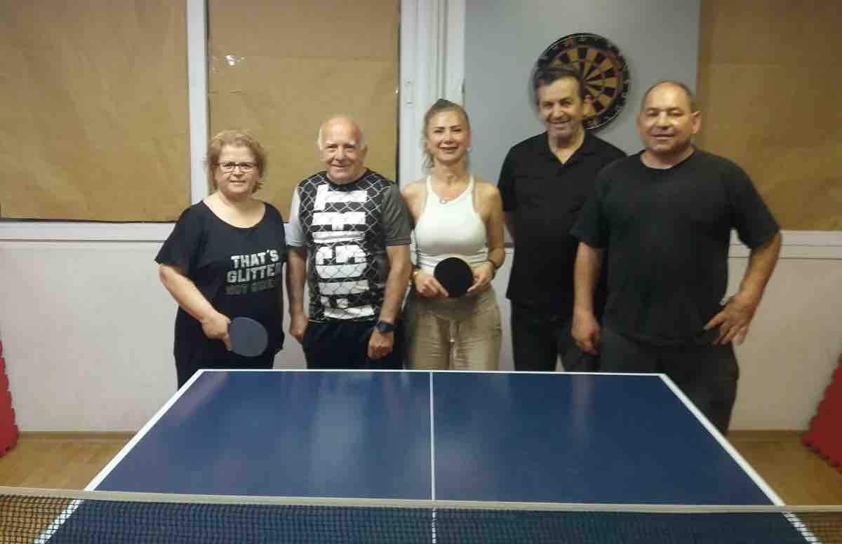 Yetişkinler Masa Tenisi Okulumuz açıldı