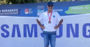 Sporcumuz Ateş'ten bir başarı daha