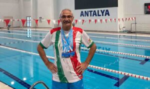 Sporcumuz Servet Ateş'ten biri altın beş madalya