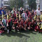 Küçük futbolcularımız Tellibahçespor'u ağırladı