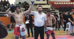 Sporcumuz Sarp Ege Bölge Muaythai Şampiyonası'nda 2. oldu