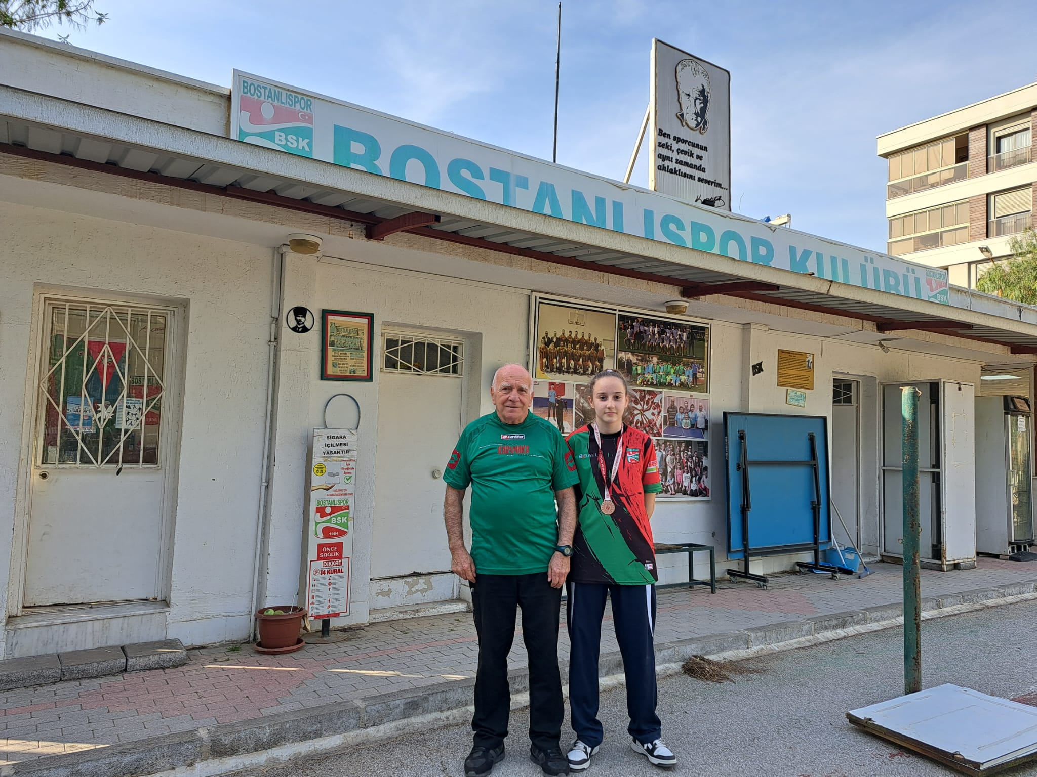 Masa tenisinde Tuana üçüncü oldu