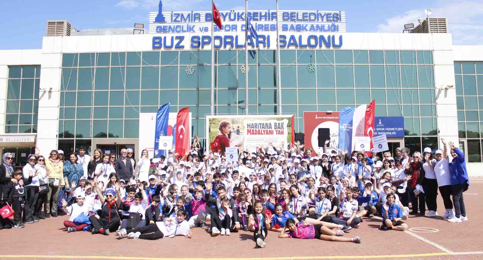 Oryantiringde yine kürsüye çıktık